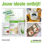 Ideaal Ontbijt combi pakket - Formula 1 romige vanille, Instant theedrank original en Herbal aloë drank mango